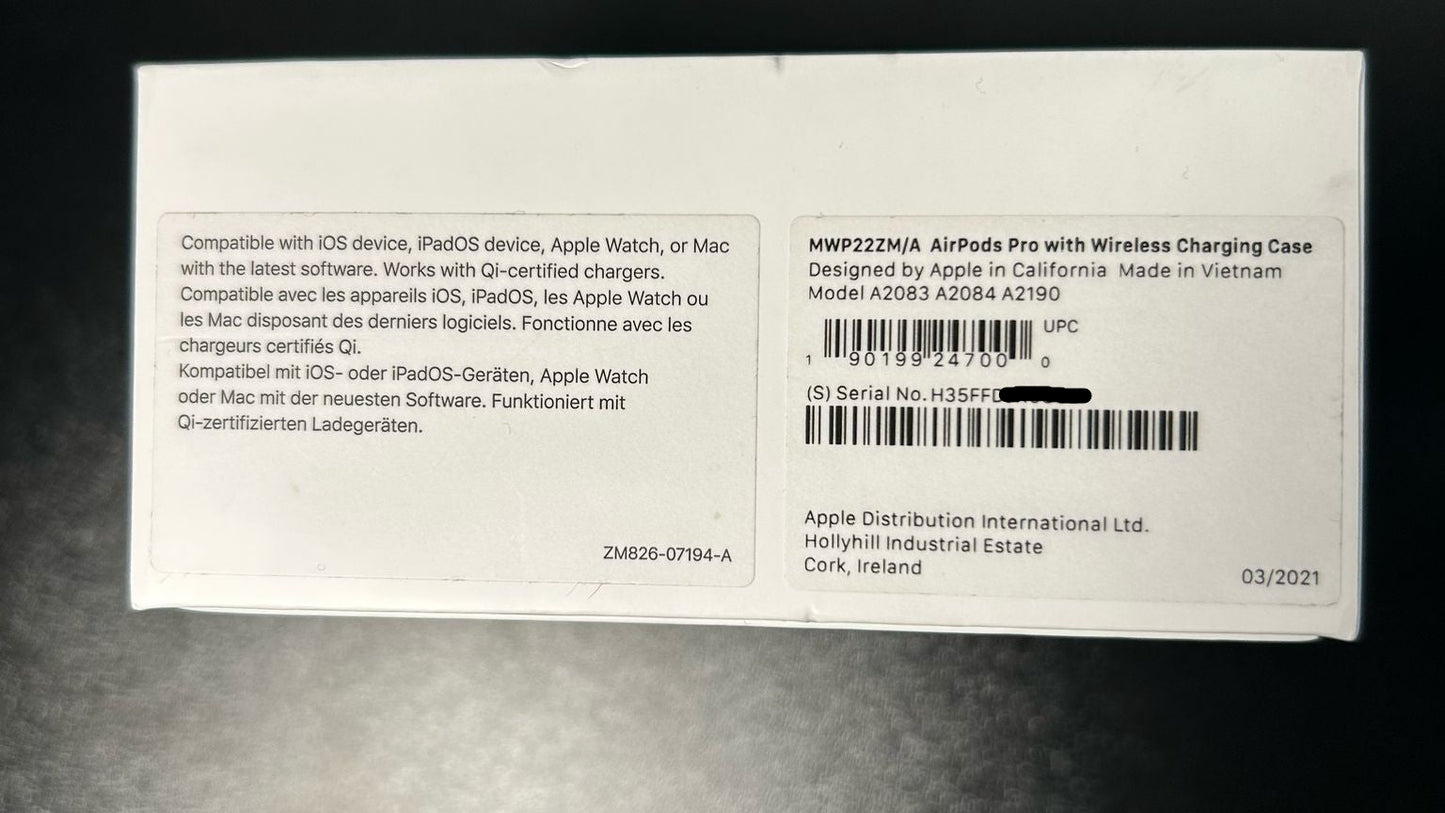 Apple AirPods Pro 1. Generation